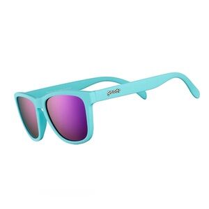 Goodr Electric Dinotopia Carnival Sunglasses - Blue